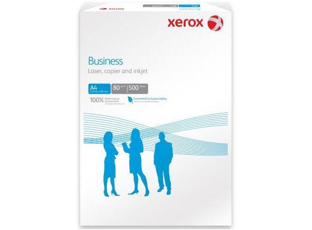 Xerox Business A4, 80 gr. med 4 hull kopipapir (500 ark) 